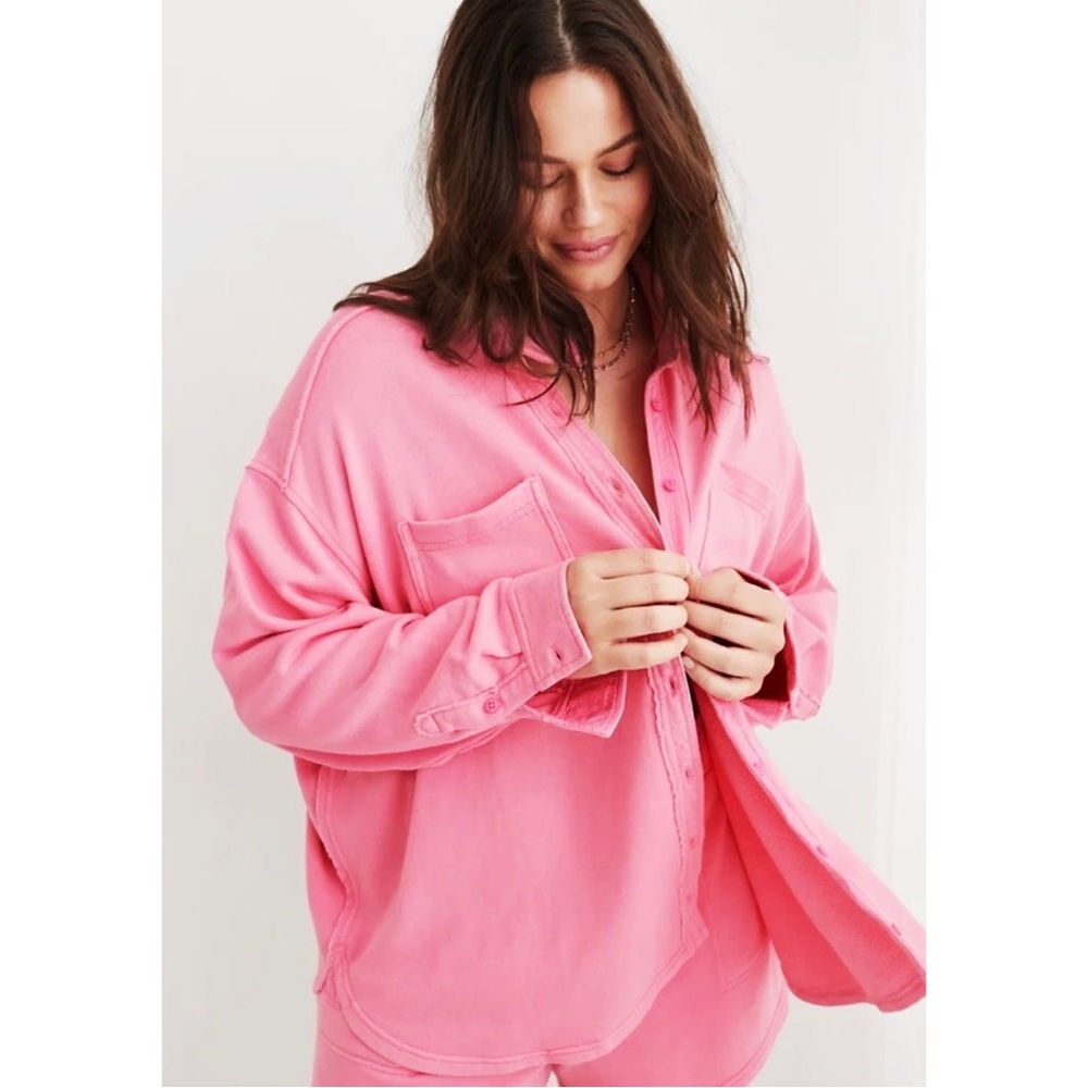Aerie Lumber Jane Waffle Shirt